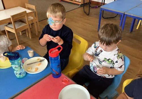 photo from pre-school